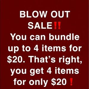 Blow Out Sale❗️